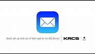 How to set up mail on an iPad or iOS device