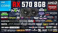 RX 570 8GB Test in 60 Games in 2023