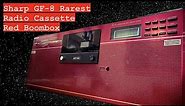 SHARP GF-8HL Rare Stereo Vintage Cassette Boombox