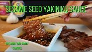 Sesame Seed Yakiniku Sauce | Yakiniku Sauce | Japanese Dipping Sauce | Japanese Yakiniku | Yakiniku
