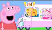 Peppa Rides the Ice Cream Van | Family Kids Cartoon