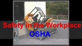 Workplace Safety - OSHA - Safety at Work