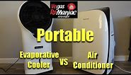 5 things you need to know! What is better Portable AC vs Evaporative cooler