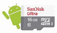 Sandisk Ultra Android Micro SDHC Memory Card 16GB Class10