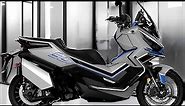 2024 New ADV Inspired 500cc Scooter looks very Cool - Zontes 501G Review