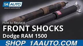 How to Replace Front Shocks Dodge RAM 1500