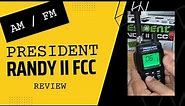 Randy II FCC - First FCC Approved AM/FM Handheld CB Radio Review