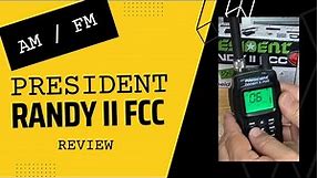 Randy II FCC - First FCC Approved AM/FM Handheld CB Radio Review