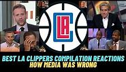 Best LA Clippers Media Reactions Before they Lost and After they Lost 2020