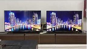 How is Skyworth brand TV quality? let's check the comparison Video ,the right one is Skyworth brand.