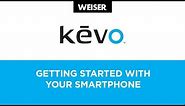 Weiser Kevo Bluetooth Deadbolt Lock: Getting Started with Your Smartphone -- English