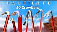 Half-Life Series - 50 Crowbars Comparison