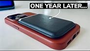 iPhone Leather Wallet with MagSafe Long Term Review | Perfect for iPhone 14 Pro!
