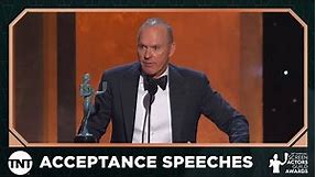 Michael Keaton: Award Acceptance Speech | 28th Annual SAG Awards | TNT
