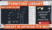 Furniture library in Autocad just check out and click to use it