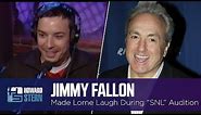 How Jimmy Fallon Got Lorne Michaels to Laugh During His “SNL” Audition (2002)