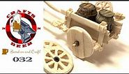 #32 DIY a Miniature Wooden Cart / Horse Wagon Tutorial in Balsa for D&D, Warhammer Tabletop RPG's.