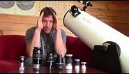 Amateur Astronomy Video 4 - Eyepieces, Focal Length, Magnification
