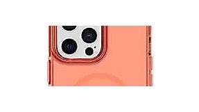 Prodigee Safetee Neo Peach | Apple iPhone 13 Pro Case | Military Drop Tested | Dual Layer Soft Look | Scratch Resistant |Shockproof | 6.1 inch | Compatible with MagSafe