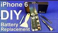 Easy iPhone 6 Battery Replacement DIY Using ScandiTech Kit From Amazon That Includes Battery & Tools