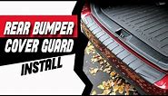 Rear Bumper Cover Guard Install