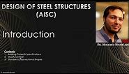1- Introduction to Design of Steel Structures (AISC). Dr. Noureldin