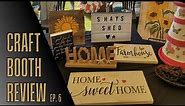 Craft Fair BOOTH REVIEW - Ep. 6 - Vendor Booth Display Ideas