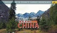 4K China Nature Walk - Mount Siguniang the orient alps walking tour