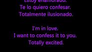 Estoy Enamorado (English & Spanish Subtitles)