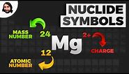 Nuclide Symbols: Atomic Number, Mass Number, Ions, and Isotopes