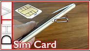 How To Insert/Remove Sim Card From iPhone 6s and iPhone 6s Plus