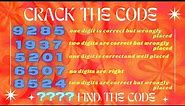 CRACK THE 4 DIGIT CODE | If you crack the 4 digit code in 90 Seconds, you are a Genius