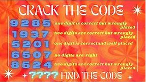 CRACK THE 4 DIGIT CODE | If you crack the 4 digit code in 90 Seconds, you are a Genius
