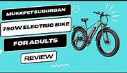 Mukkpet Suburban 750W Electric Bike for Adults | The Coolest Bike