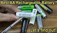 Which AA Rechargeable Battery is Best after 1 Year? Let's find out! Eneloop, Duracell, Amazon, EBL
