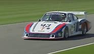 Porsche 935 Moby Dick on track at Goodwood