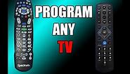 How to program Spectrum remote to Phillips TV