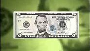 The features of the new $5 bill