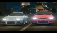 Wangan Midnight | SUPRA | Ep.11-14 Race Highlights