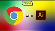 Creating The Google Chrome logo with Illustrator