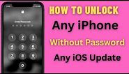 Forgot your iPhone passcode? Here how to unlock it !! iPhone 4 to iPhone 14 pro max Every iPhone