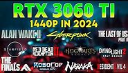 RTX 3060 Ti Test in 25 Games in Early 2024 - 1440p Ultra Settings