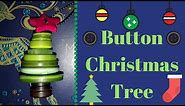 DIY Christmas Decoration - Button Tree