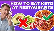 TIPS to eat KETO at RESTAURANTS with Dr. Eric Westman
