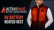 ActionHeat Battery Heated Vest - ActionHeat Heated Clothing