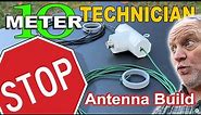 How To Build A 10 Meter Half Wave Dipole Antenna for 10 Meter Ham Radio