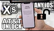 How To Unlock iPhone XS From AT&T to Any Carrier