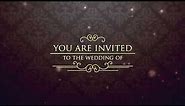 Best Traditional Wedding Invitation Video | Free Wedding invitation video 10 | Free & Blank