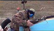 C. Sharps 45-110 paper patch buffalo rifle bullseye at 410 yards