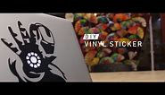 How to make custom Vinyl Sticker || Ironman || Avengers 4 Endgame